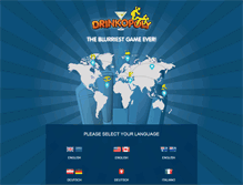Tablet Screenshot of drinkopoly.com